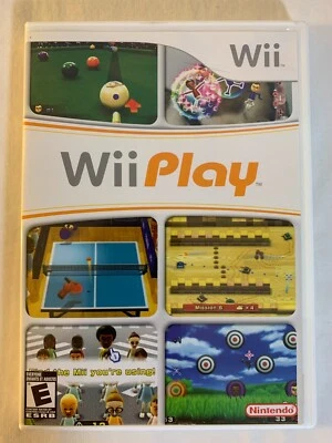 Wii Play Nintendo Wii Game Complete CIB Very Nice Condition - Image 1 of 4