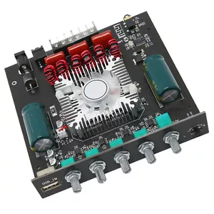 BT Verstärker Board 2.1 Kanal Subwoofer HiFi Wireless Sound Power Amp Modul TOS - Bild 1 von 23