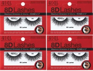 Ardell Strip Lashes 8D Lashes 8 ( Pack of 4 ) - Picture 1 of 5