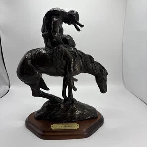 End Of The Trail J E Fraser Chesapeake Reproductions Resin Statue Tears - Picture 1 of 11