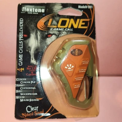 NEW Flextone Predator.... 4 Game Calls Preloaded..Built in Red light & Caribiner - Image 1 of 2