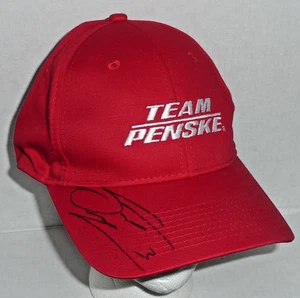 Mütze Kappe Team Penske signiert SCOTT McLAUGHLIN Fahrer verstellbar genäht handsigniert - Bild 1 von 8