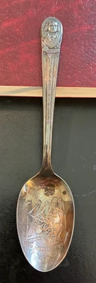 CUCHARA PLATEADA PRESIDENCIAL JAMES MADISON WM ROGERS (VER FOTOS) Foto 1 de 4