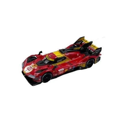 Modellino Auto Bburago 1/43 Race&Play Ferrari 499P Fuoco-Molina-Nielsen #50 W... - Immagine 1 di 4