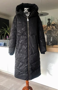 ¡NUEVO! Abrigo largo acolchado 19V69 ITALIA by VERSACE (fibra sintética) Q - Imagen 1 de 4