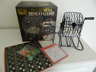 M.Y Deluxe Metal Bingo Game for hours of Family Fun - Free Postage - Image 1 of 4