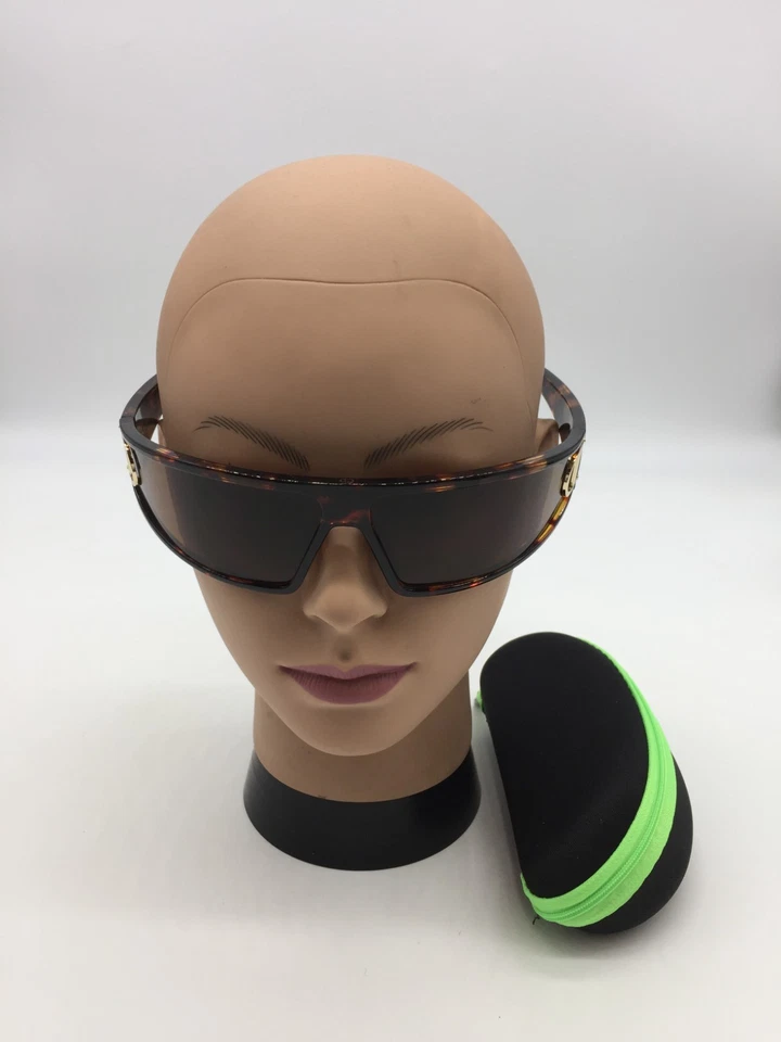 Gafas de sol Dior Tortoise Wrap de diseñador de moda lentes marrones Foto 1 de 4