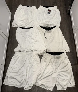VINTAGE NIKE Basketball Mesh Shorts Lot Of 6 Swoosh Logo Men's Large & XL NWT - Picture 1 of 13