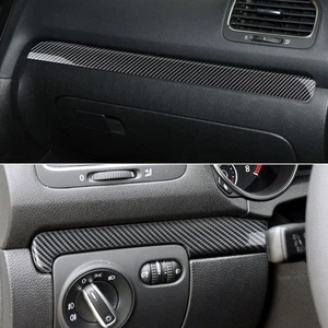 2x RHD Interior Center Control Dashboard Panel Cover For VW Golf 6 MK6 2008-2013 - Picture 1 of 5