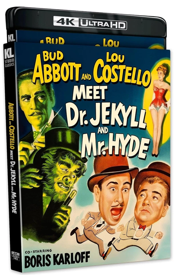 ABBOTT AND COSTELLO (1953) MEET DR JEKYLL MR HYDE NEW US RgFree 4K UHD BLURAY sp - Image 1 of 1