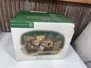 Dept 56 Village Junkyard Junk Original Snow Village Scrap Salvage 52861 Mint - Picture 1 of 11