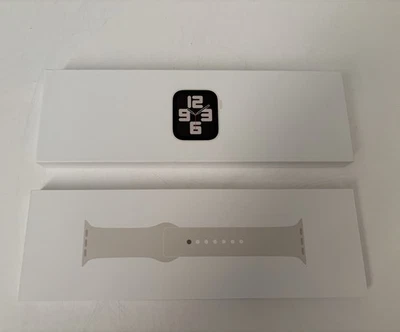 Apple Watch SE (Gen 2) 40mm A2722 | Starlight Aluminum S/M Band | GPS ONLY - Image 1 of 4