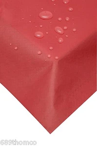 25 x Red Swansilk 90cm Slip Covers Reusable Wipeable Table Covers Party Xmas bbq - Picture 1 of 1