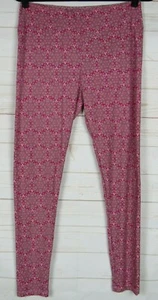LuLaRoe Women's Leggings Pinks & Green Size TC New - Picture 1 of 3