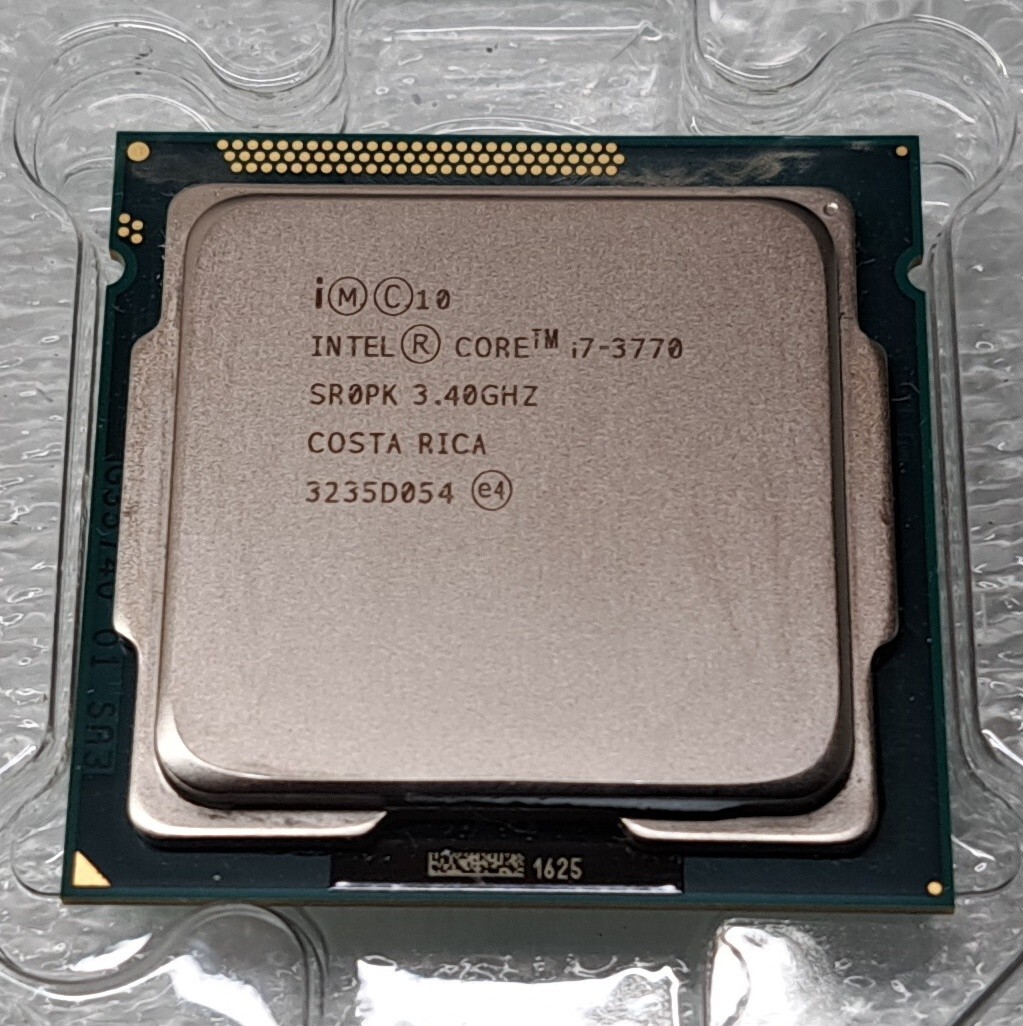 Intel Intel Core i7-3770 Processor Model LGA 1155/Socket H2 Intel Intel Core i7-3770 Processor Model LGA 1155/Socket H2