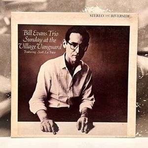 BILL EVANS TRIO - SUNDAY AT THE VILLAGE VANGUARD LP NM 1984 / 1986 US  OJC-140 - Imagen 1 de 4