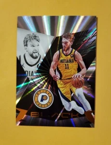 2020-21 Panini Black Rainbow Spokes /49 Domantas Sabonis #10 SSP  - Picture 1 of 4