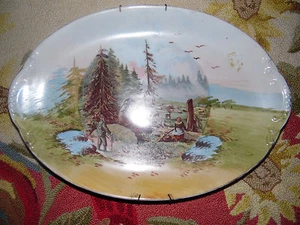 Two Very Rare Vintage Limoges Wall Plaques - Picture 1 of 7