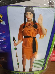 XX 15249cIndian Maiden Woman Costume Rubies - Picture 1 of 1