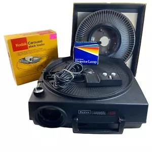 Kodak 750H Slide Projector Remote Carousel Stack Loader Case Bundle For Parts - Picture 1 of 15