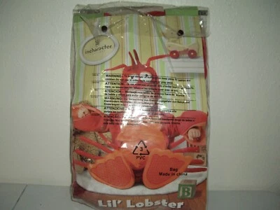 Usado en Excelente Condición Niño Pequeño Talla L 18M 2T Incharacter Lil' Langosta Disfraz Sombrero Botines Halloween Foto 1 de 4