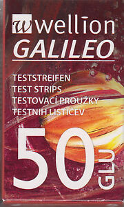 Wellion Galileo Glycémie Bandelettes de Test PZN 12470113 Neuf + Emballage Med.