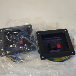 Cerwin Vega HT-CTR Speaker Crossover NOS New Old Stock Plate Terminals Pair Vtg - Picture 1 of 8