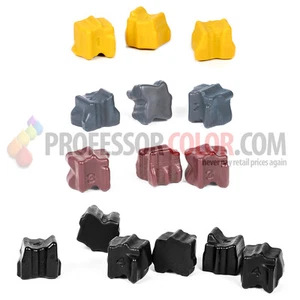 Professor Color Reman Ink for Xerox Phaser 8560 / 8560MFP (15 INKS),ALL COLORS - Picture 1 of 10