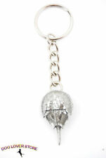 Horseshoe Crab Keychain Pewter