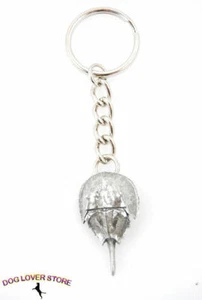 Horseshoe Crab Keychain Pewter - Picture 1 of 1