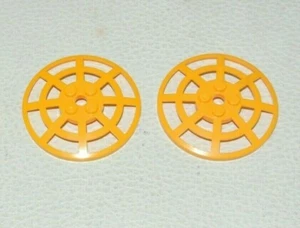 LEGO : 2x Disque palmé 6 x 6 radar - réf 4285b orange clair - set 70129 41109 - Imagen 1 de 1