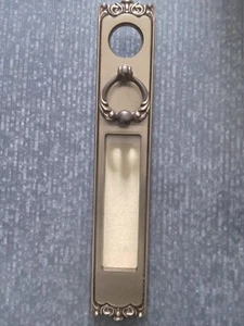 Brass Letter Box. Door Knocker. Door lock dressing - Bild 1 von 10