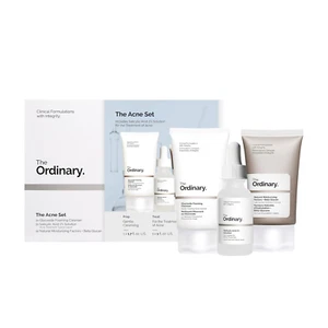 The Acne Set, 3-Step Skin Regimen with Glucoside Foaming Cleanser, Salicylic Aci - Picture 1 of 12