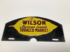 1950's Wilson America's Largest Tobacco Market City License Plate North Carolina