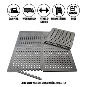 Mauk Garagen- Bodenmatte Mechaniker-Matte für Werkstatt Bodenschutz & rutschfest - Bild 1 von 9