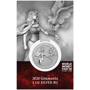 5 marcos Germania WMF Berlín edición Feria Mundial del Dinero 1 oz plata BU 2020 - Imagen 1 de 4
