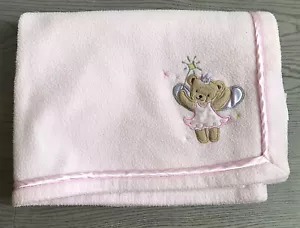Tiddliwinks Lovey Blanket Pink Bear Princess Tutu Wand Ballerina Wings Ballet - Picture 1 of 7