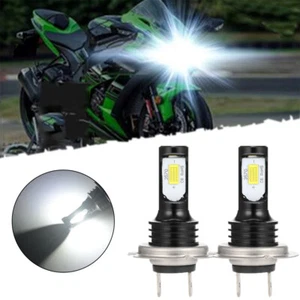 2x H7 LED Headlight Bulbs 6000K White For Kawasaki Ninja 1000 z1000 2011-2016 - Picture 1 of 9