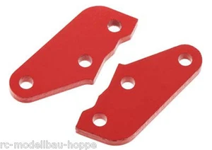 Placa de palanca de dirección Arrma ARR-0089 Kraton Talion Typhon A aluminio rojo 2 piezas 1-8 AR340072 - Imagen 1 de 1