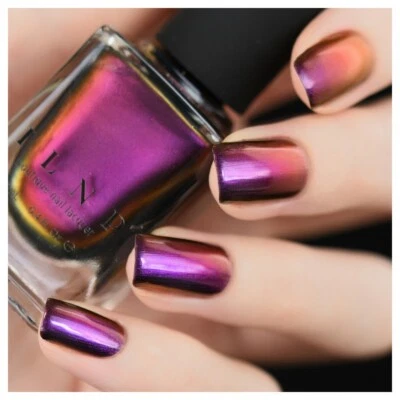 ILNP Undenied - Violet, Red, Gold Color Shifting Ultra Chrome Nail Polish - Image 1 of 4