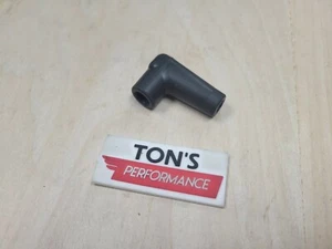 SINGLE Ignition Spark Plug Wire Boot Right Angle 90 Degree SHORT HEI Cap - Picture 1 of 2