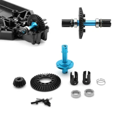 Carrete de bloqueo diferencial delantero con juego de engranajes para coche de radiocontrol TAMIYA XV02 TT02 1/10 Foto 1 de 4