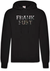 Frankfurt Hoodie Pullover Skyline Stadt City Deutschland Germany - Picture 1 of 1