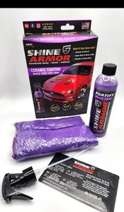 1 Kit-Shine Armor Fortify Quick Coat Ceramic Coating Spray &2 Microfiber Cloths - Picture 1 of 5