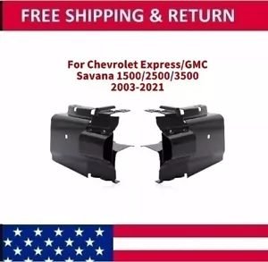 For Chevy Express Savana 2500 3500 03-24 21 Front Bumper Bracket Mounting Braces - Bild 1 von 15