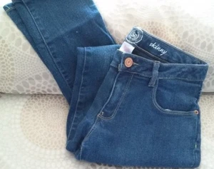 Girls' SO Skinny Blue Denim Jeans/Adjustable Waist Size 7 NWT - Picture 1 of 7