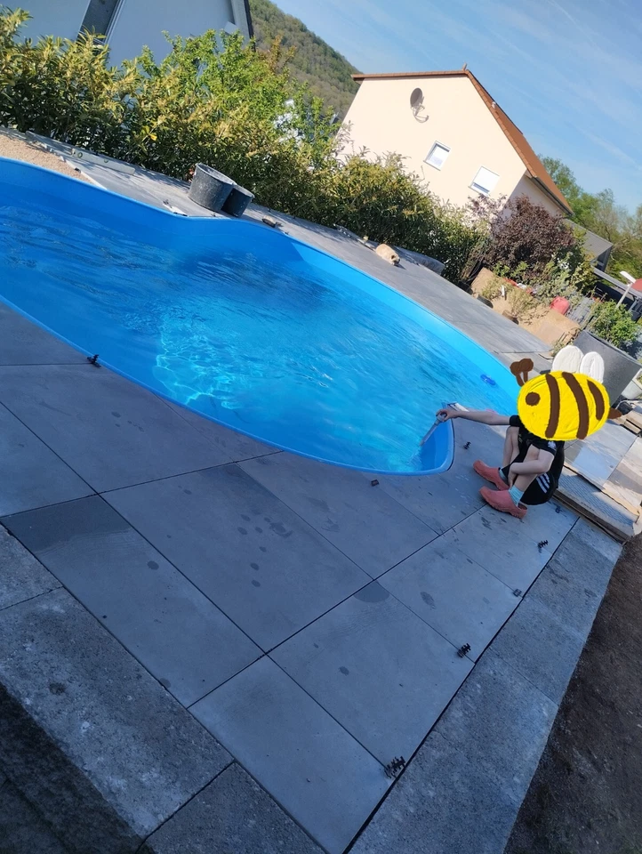 Achtform Stahlwand Pool - Bild 1 von 1