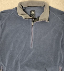 Nike ACG mid layer fleece Mens XL Blue therma fit 1/2 zip long sleeve gorpcore - Picture 1 of 16