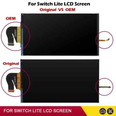 Original/OEM Replacement LCD Nintendo Switch Lite LCD Screen Display Digitizer - Image 1 of 4