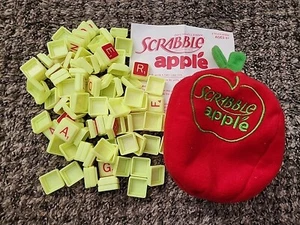 Hasbro Parker Brothers SCRABBLE Apple Travel Crossword Family Game Complete - Picture 1 of 5